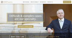 Desktop Screenshot of mfrancelaw.com